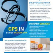 Home 186 Drs Dykman and Meyer – General Practitioner in George
