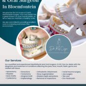 Home 183 Dr RS Ciya Inc Maxillo-Facial & Oral Surgeon In Bloemfontein