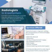 Dr Oompie & Partners Radiology Inc – Radiologists in Kraaifontein