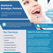 Home 175 Dr Justus Immelman – Dentist in Brooklyn