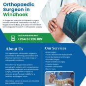 Dr Ian Pompie Burger – Orthopaedic Surgeon in Windhoek