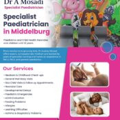 Dr Audrey Philisiwe Mosadi – Specialist Paediatrician in Middelburg