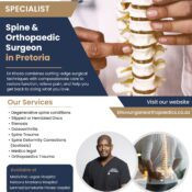 Home 174 Dr Zakhele Khoza – Orthopaedic Surgeon in Pretoria