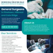 Dr BMW Zulu & Dr AF Del Valle – General Surgeons in Pinetown
