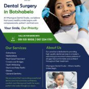 Home 163 Mtyongwe Dental Studio – Dental Surgery in Botshabelo