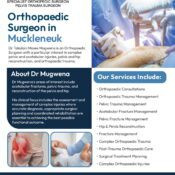 Dr Takalani Mugwena – Orthopaedic Surgeon in Muckleneuk