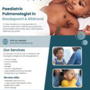 Home 156 Dr Kitso Mrubata – Paediatric Pulmonologist in Midrand